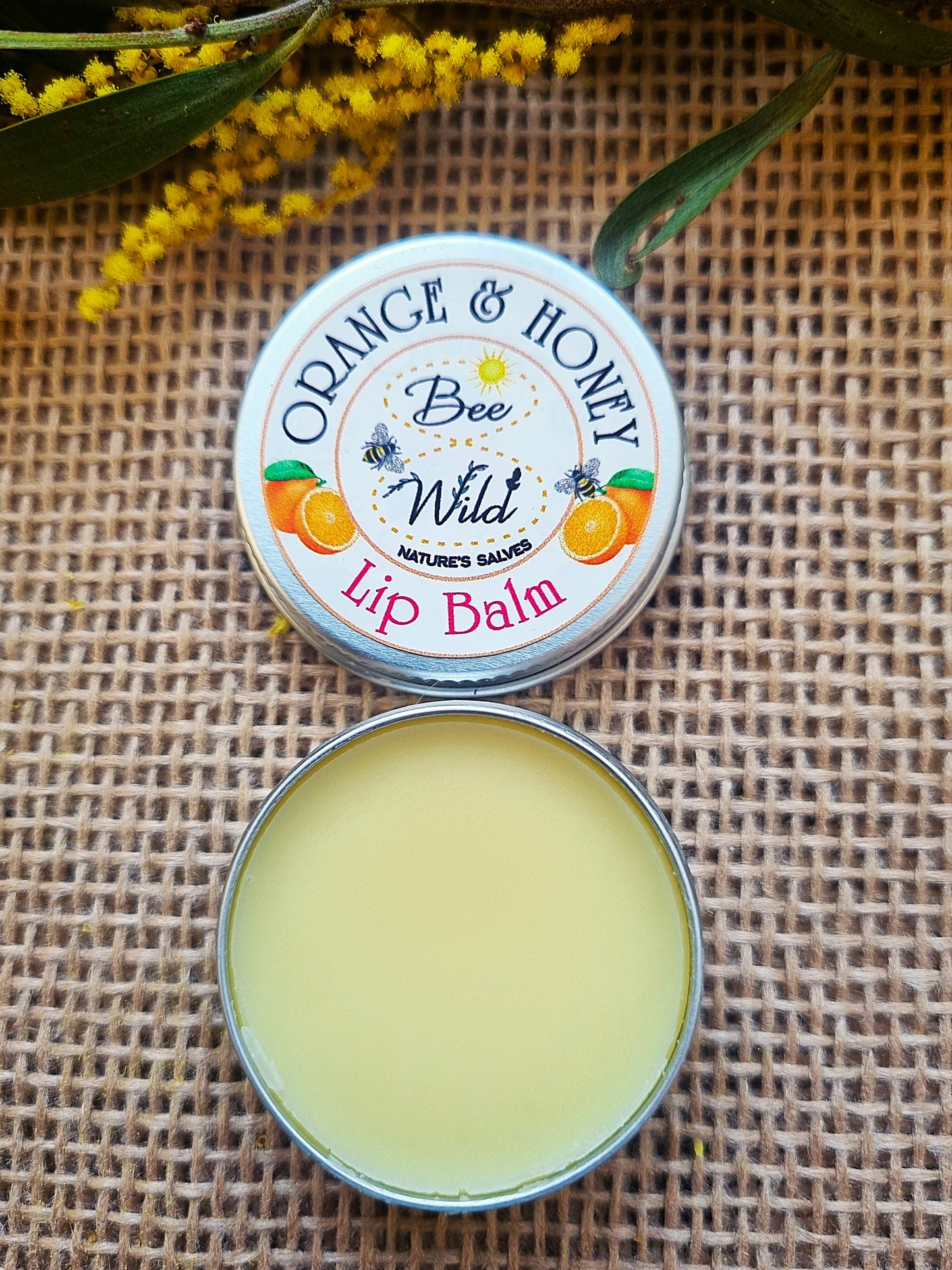 Orange and Honey Lip Balm 15g