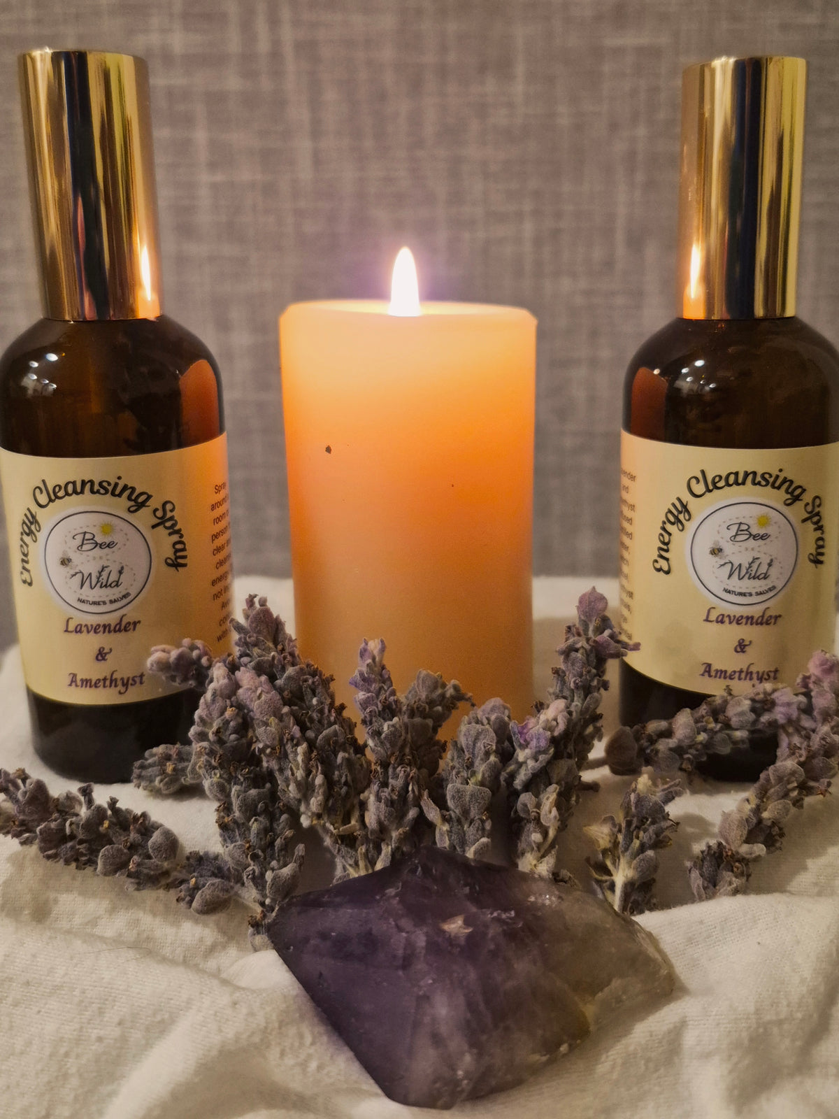 Lavender and Amethyst Energy Cleansing Spray