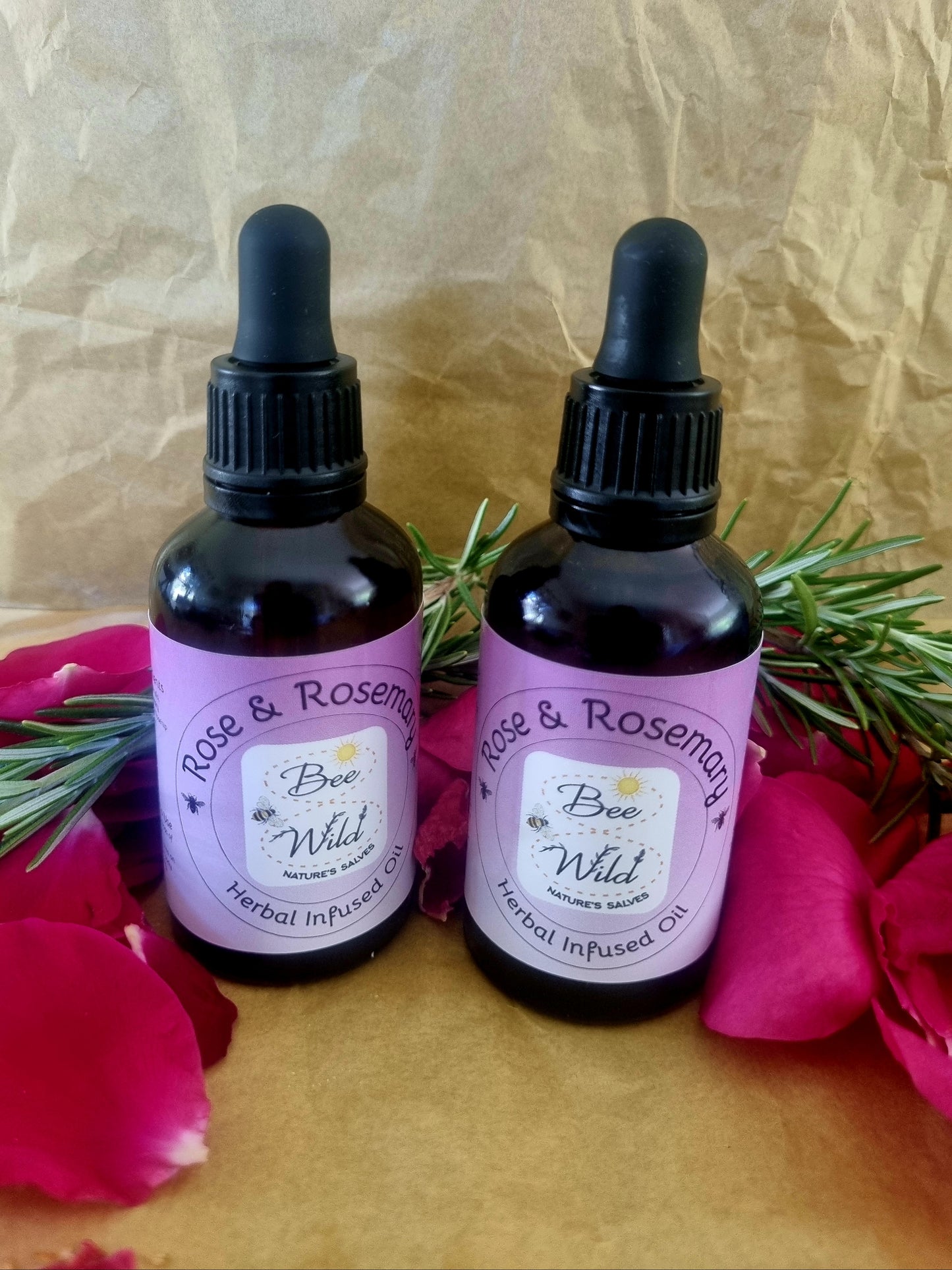 Rose and Rosemary Infused Oil