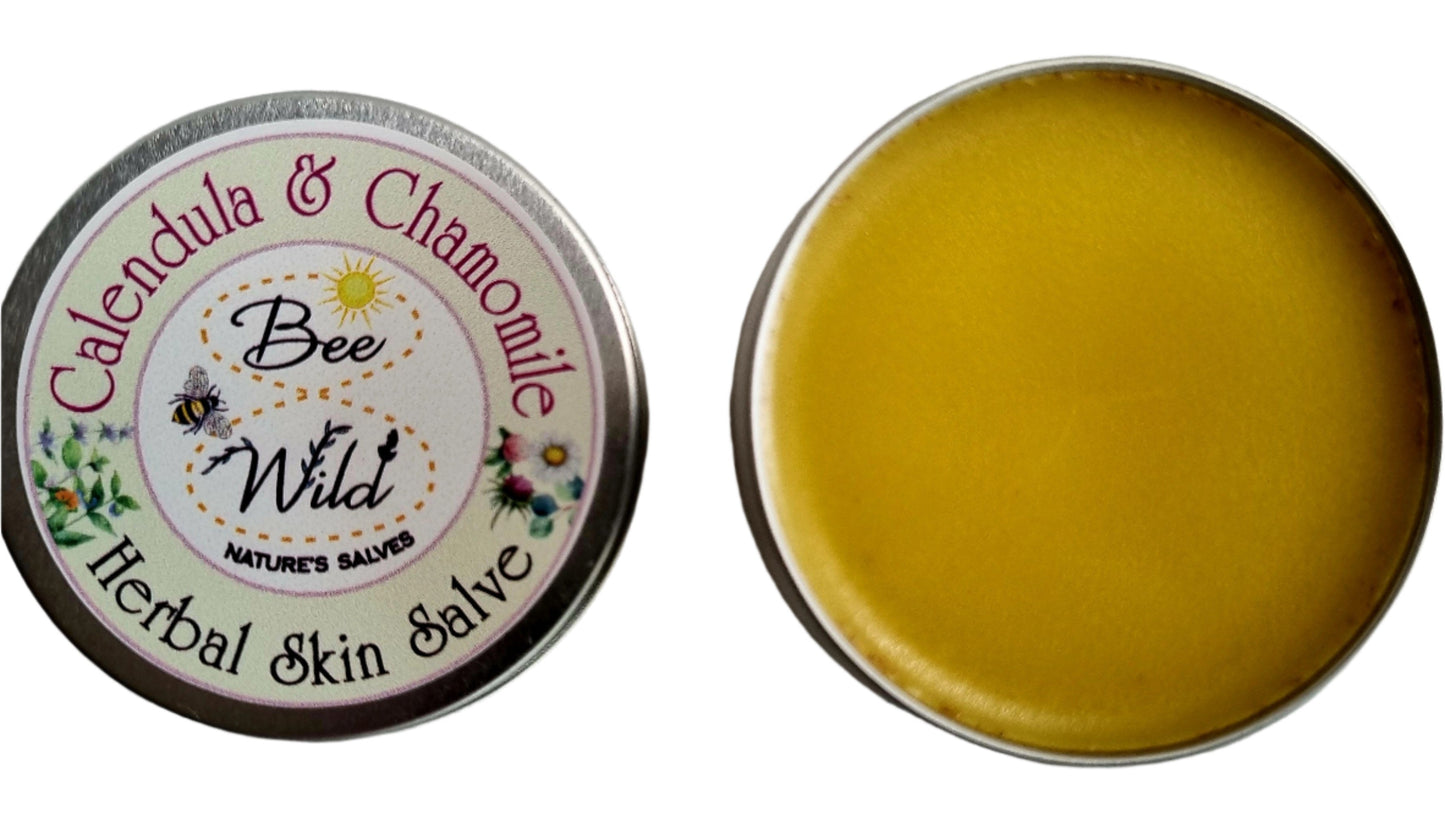 Calendula and Chamomile Herbal Skin Salve