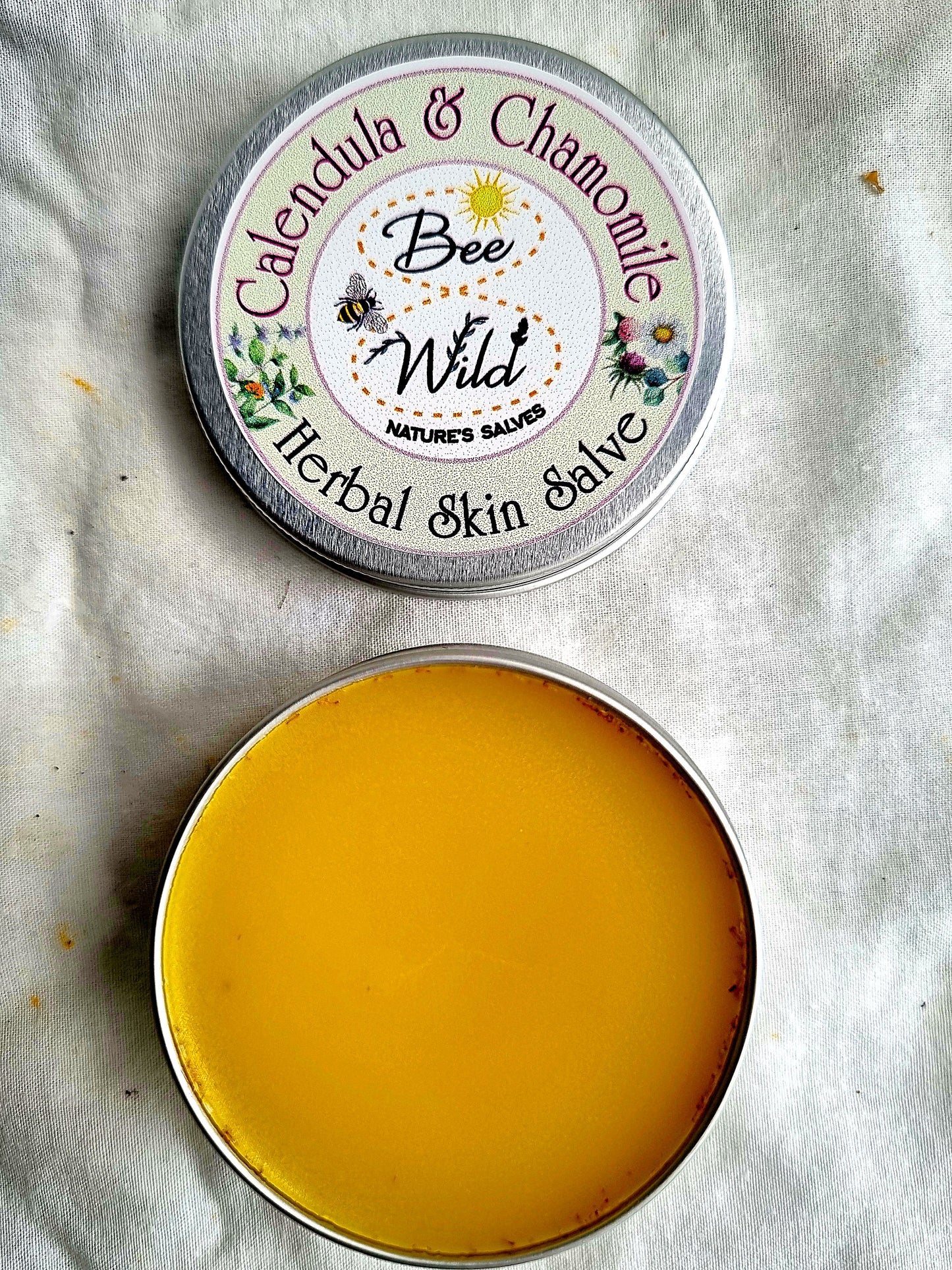 Calendula and Chamomile Herbal Skin Salve